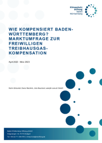 Marktstudie 2023: Wie kompensiert Baden-Württemberg?